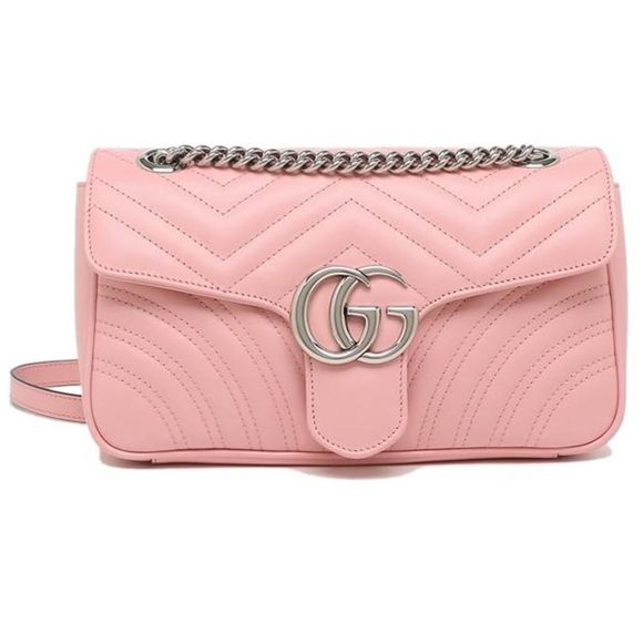 Gucci Shoulder Bag GG Marmont Pink - Picture 5 of 8